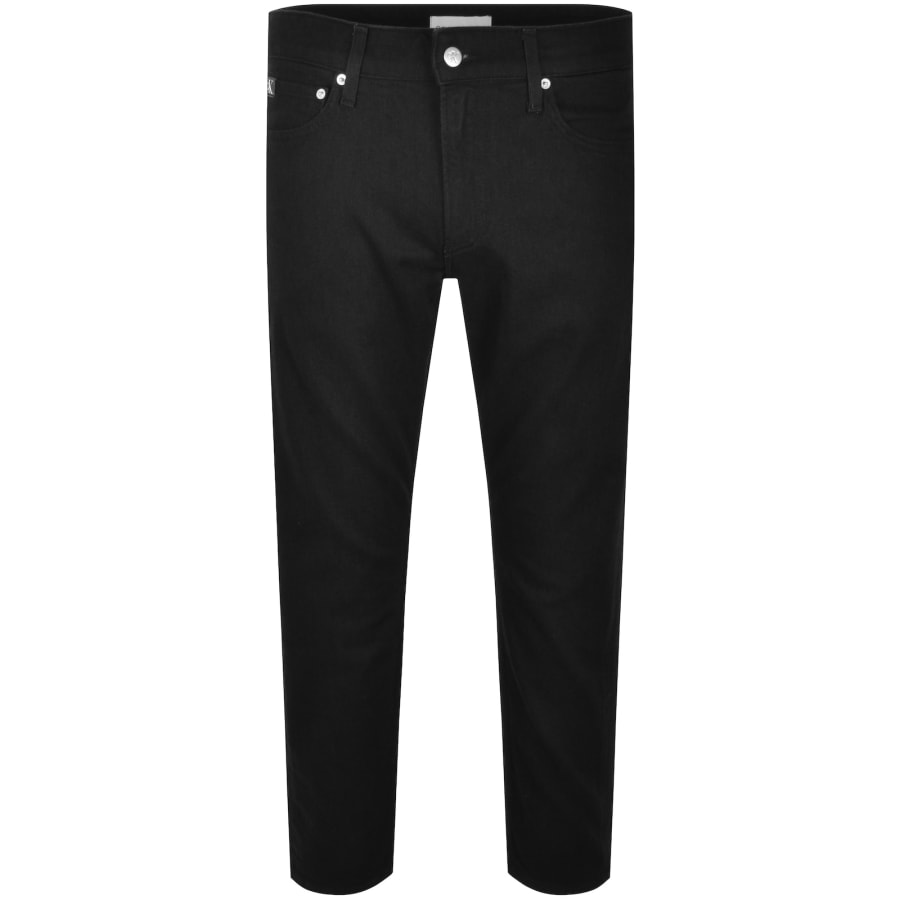 Calvin Klein Jeans Slim Fit Jeans Black | Mainline Menswear